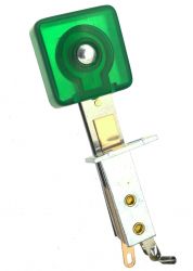 Williams/Bally 3-D/Deep Transparent Green Square Target