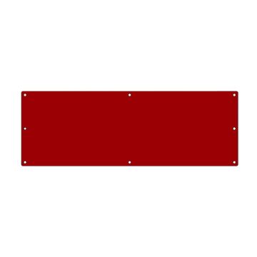 Stern Red Plastic Display Shield for Machines Using Wooden Speaker Panels