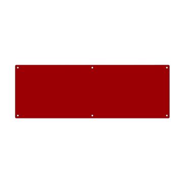 Stern Red Plastic Display Shield for Machines Using Metal Speaker Panels