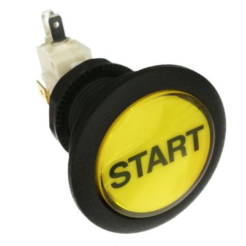 Stern Yellow 1.5" Start Button & Lamp Assembly