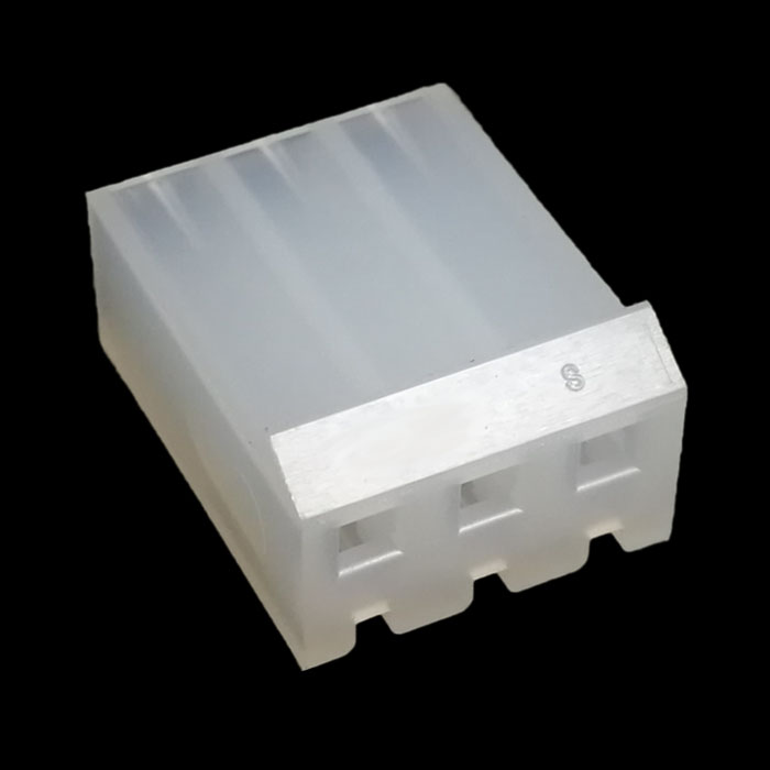 PBL600032700 .156" (3.96mm) *Crimp & Stuff* 3Position Housing With