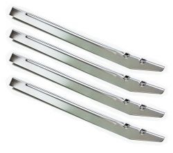 Williams/Bally Non-Ribbed Chrome Legs - Set of 4