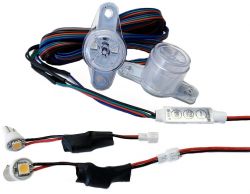BriteButtons™ RGB Illuminated Flipper Button Set For Early Solid State Machines