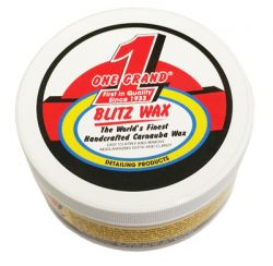 Blitz Carnauba Paste Wax - 12 Ounce Jar
