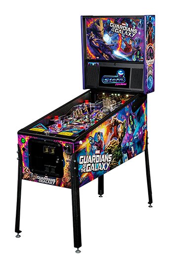 Stern Guardians Of The Galaxy Premium Pinball Machine