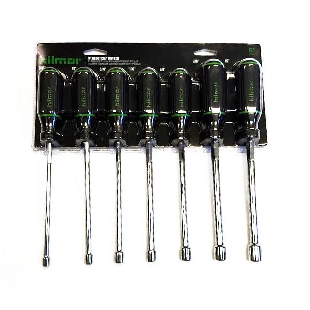 HILLHSM7PC Hilmor 7 Piece Tip HollowShaft Nut Driver Set