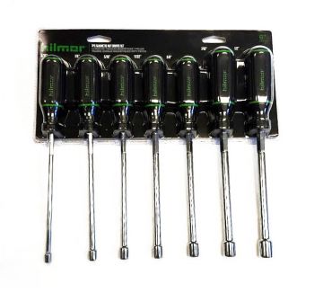 Hilmor 7 Piece Magnetic Tip Hollow-Shaft Nut Driver Set