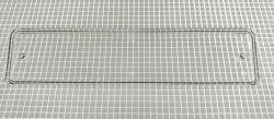 4-3/8" x 1" Rectangle Transparent Plain Clear Playfield Insert