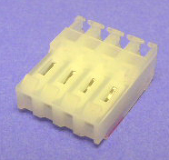 .156" (3.96mm) IDC 4-Position Connector For 22 Gauge Wire