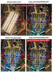 Invisiglass Non-Glare Playfield Glass - Standard