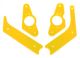 Fluorescent Yellow Slingshot & Return Lane Protector Set For KISS