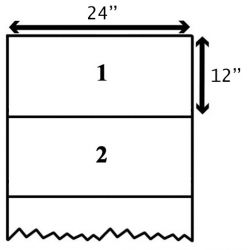 24" x 12" - 3 Mil Clear Mylar By The Linear Foot