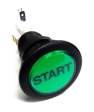 Stern Green 1.5" Start Button & Lamp Assembly