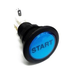 Stern Blue 1.5" Start Button & Lamp Assembly