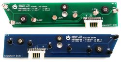 Trough Opto Transmitter / Receiver Board Set (6 Ball) For Williams/Bally Pinball Machines