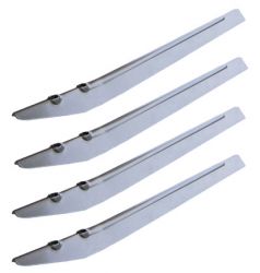 Williams/Bally Non-Ribbed Raw Legs - Set of 4