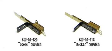 Williams/Bally - Set Of Slingshot Switches With Brackets
