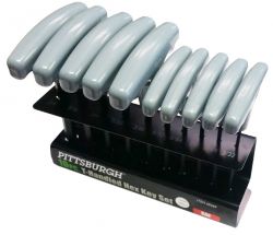 10-Piece SAE T-Handle Hex (Allen) Key Set