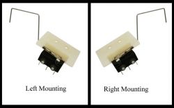 Spooky Pinball Rollover Switch & Bracket Assembly