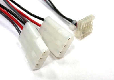 SPIKE 12v Power Adapter - 6" Long With 2-Way "Y" Splitter