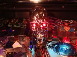 BriteEyes Terminator Eye mod for Terminator 2 Pinball Machines