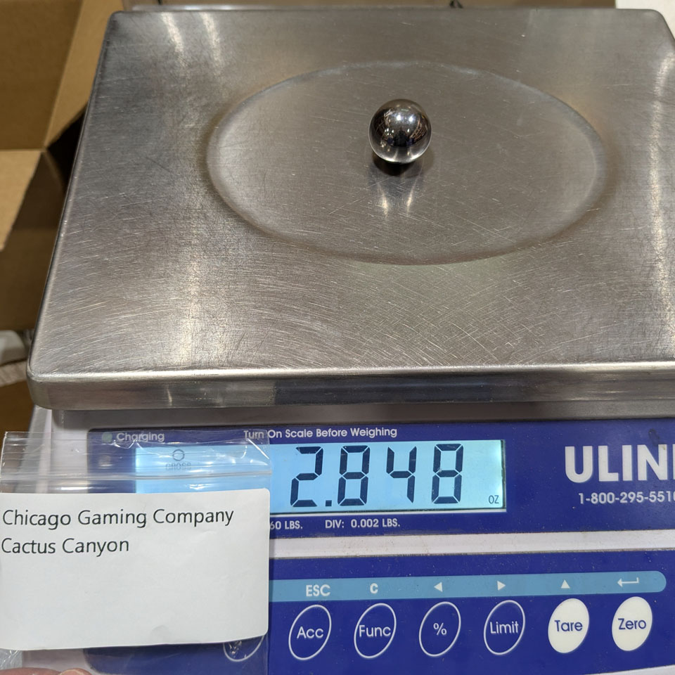 CGC Pinball Weight in Ounces