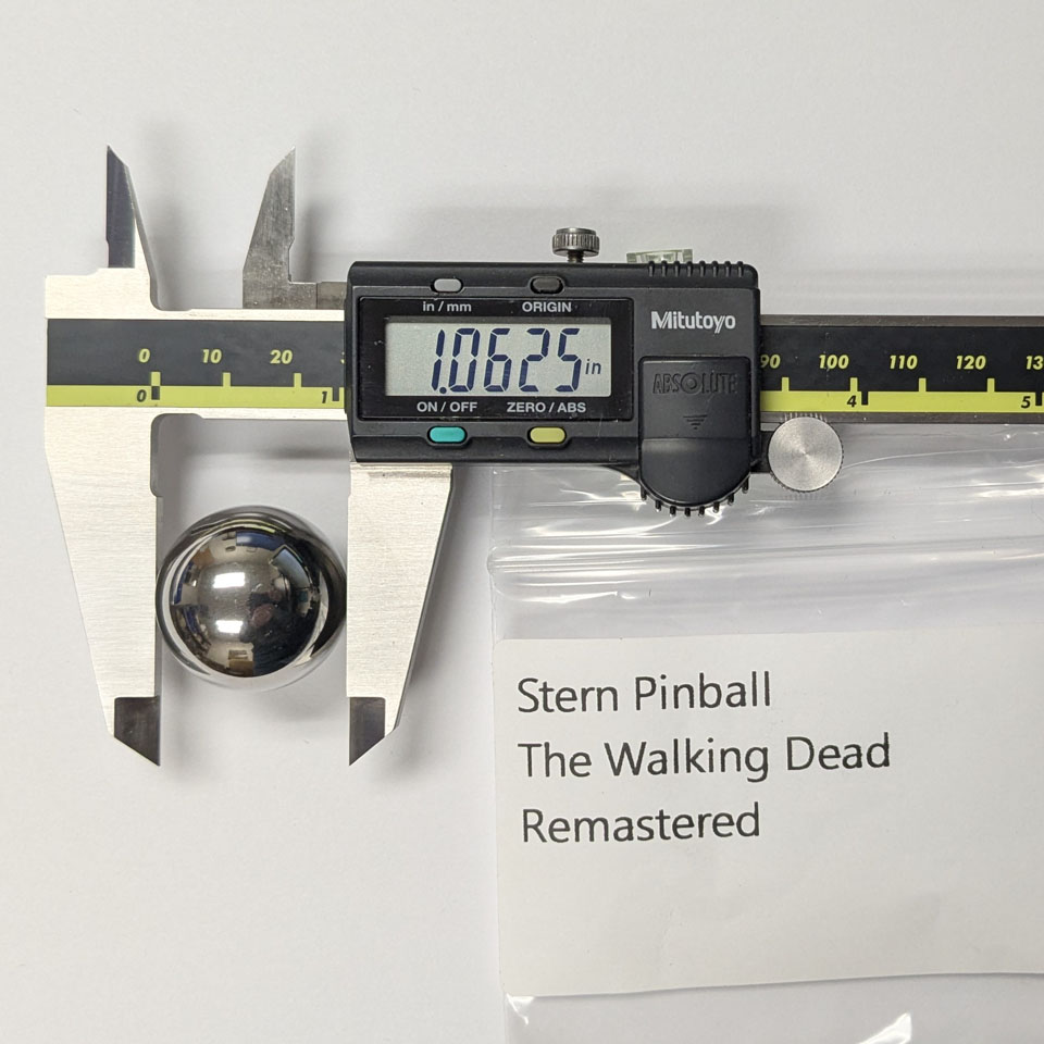 Stern Pinball Diameter